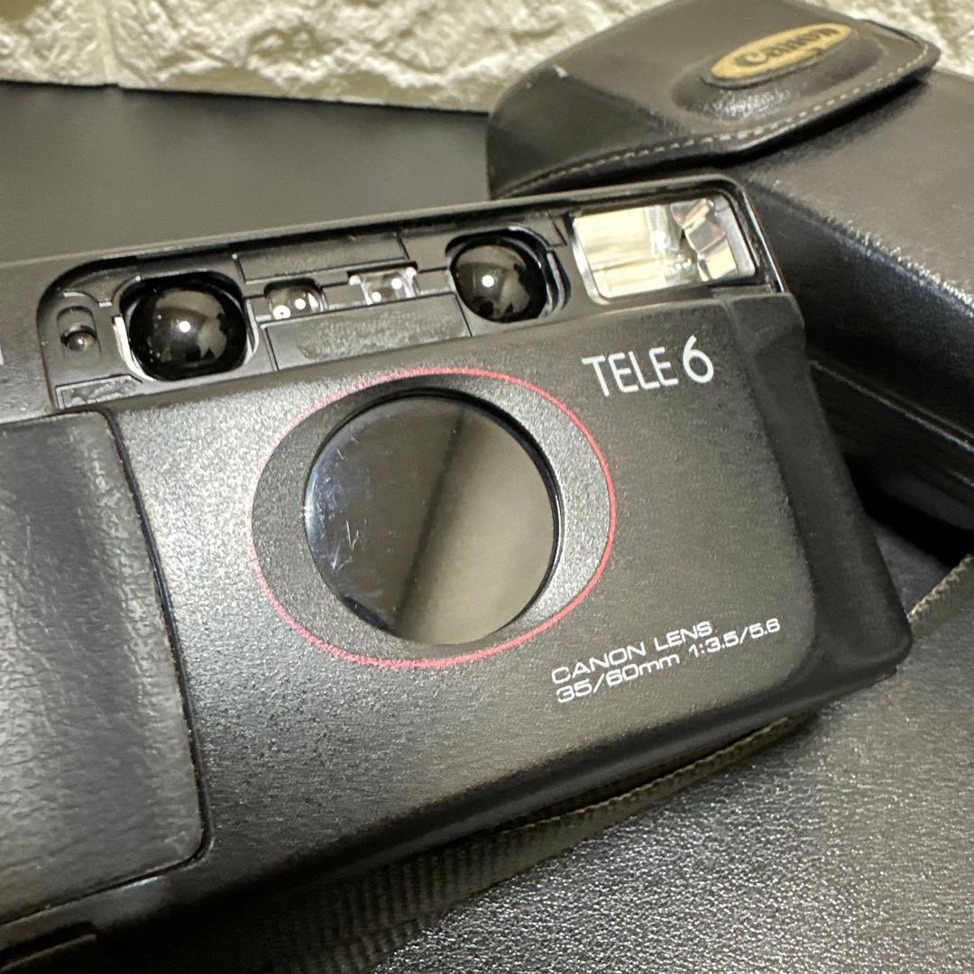 美品　Canon Autoboy TELE6 DATE 動作確認済　やや雑あり