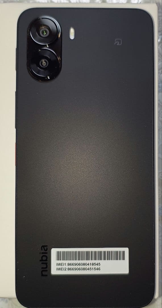 nubia S2 ブラック RAM6GB ROM128GB オマケ付き