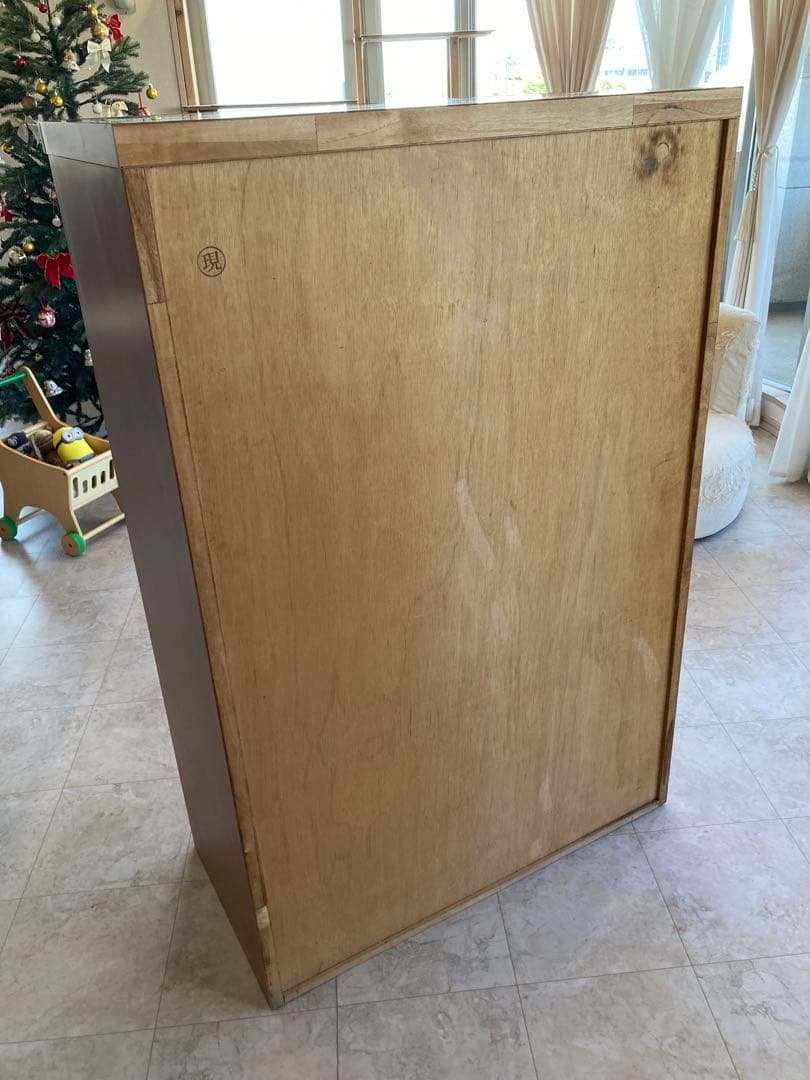 【たのメル便発送】 天然木 整理タンス 6段