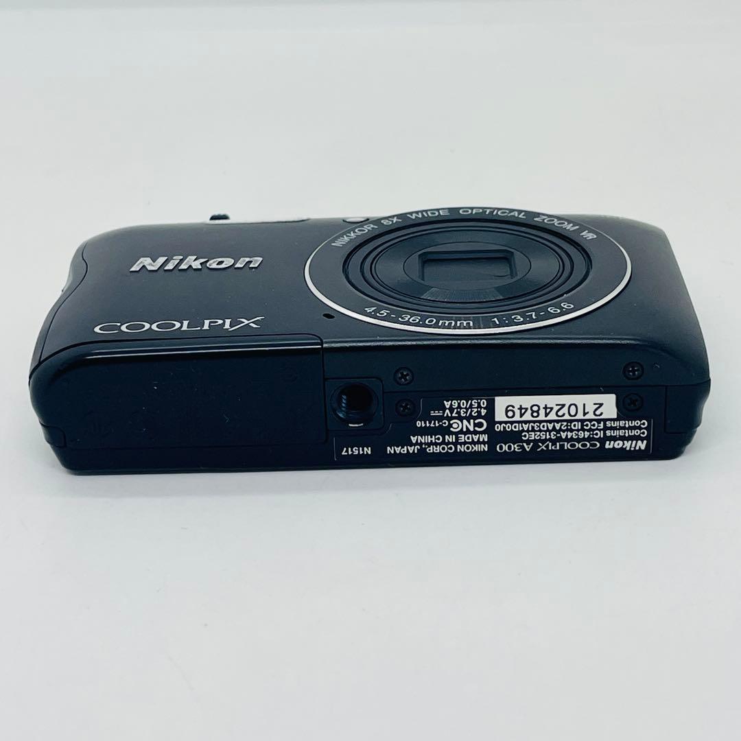 Nikon コンパクトデジタルカメラ　COOLPIX A300 ブラック