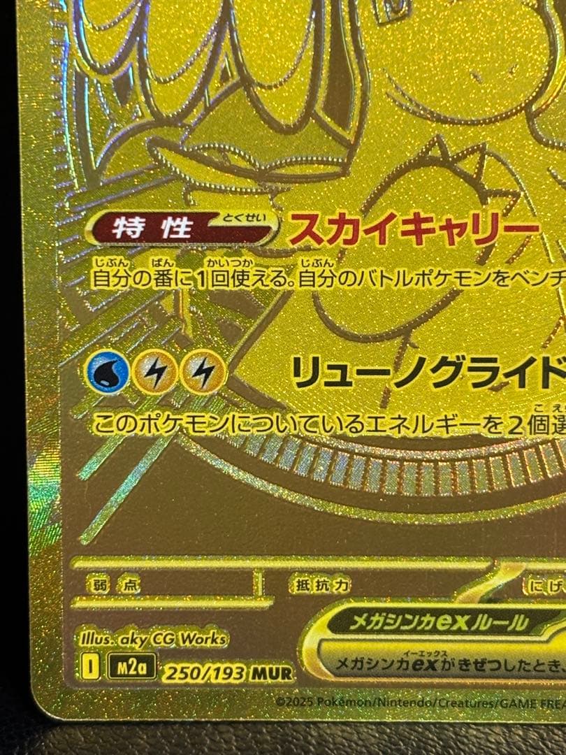 【センタリング良好】メガカイリューex mur