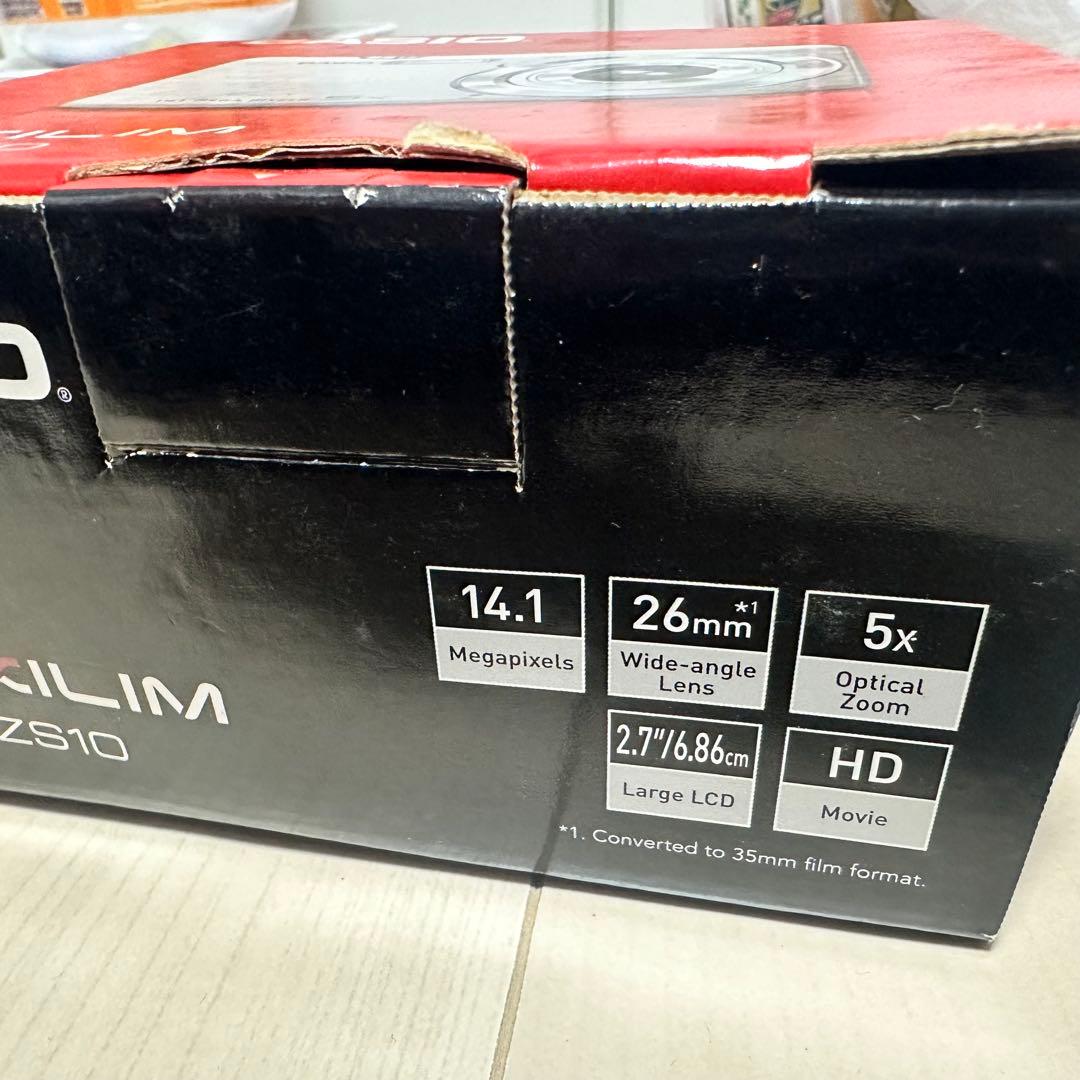 【未使用品】 カシオ EX-ZS10 コンパクトデジタルカメラ CASIO