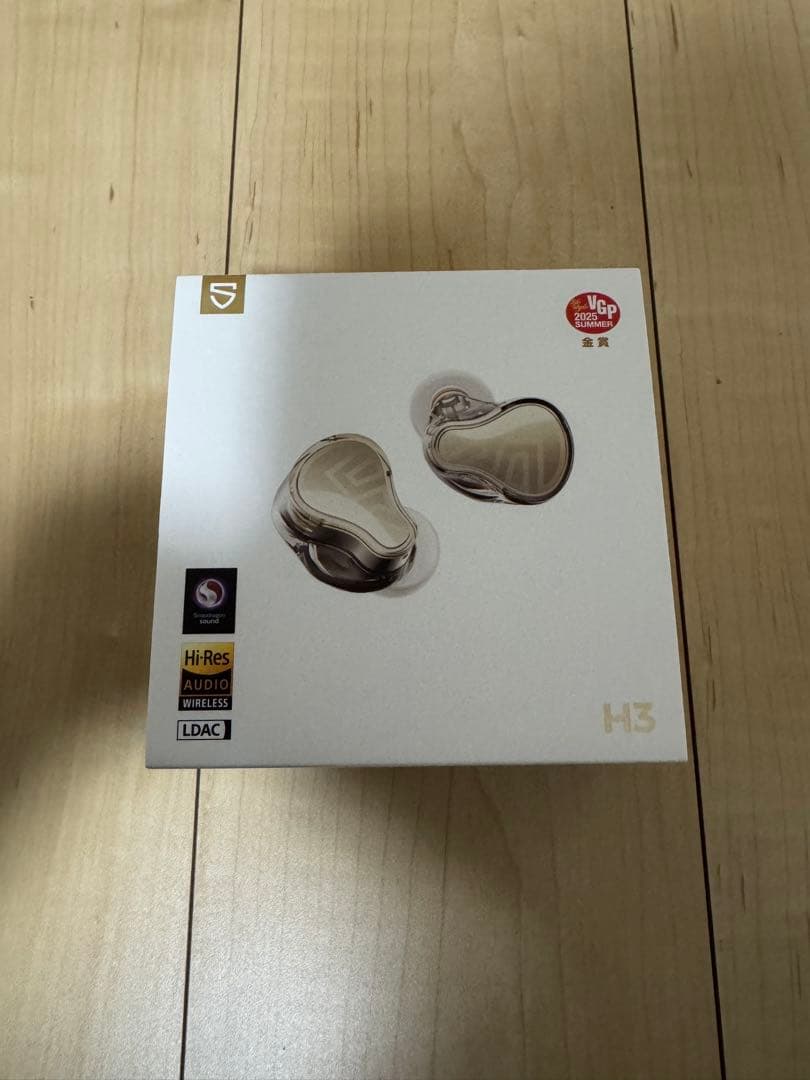 SOUNDPEATS H3 ワイヤレスイヤホン ハイレゾ音源対応