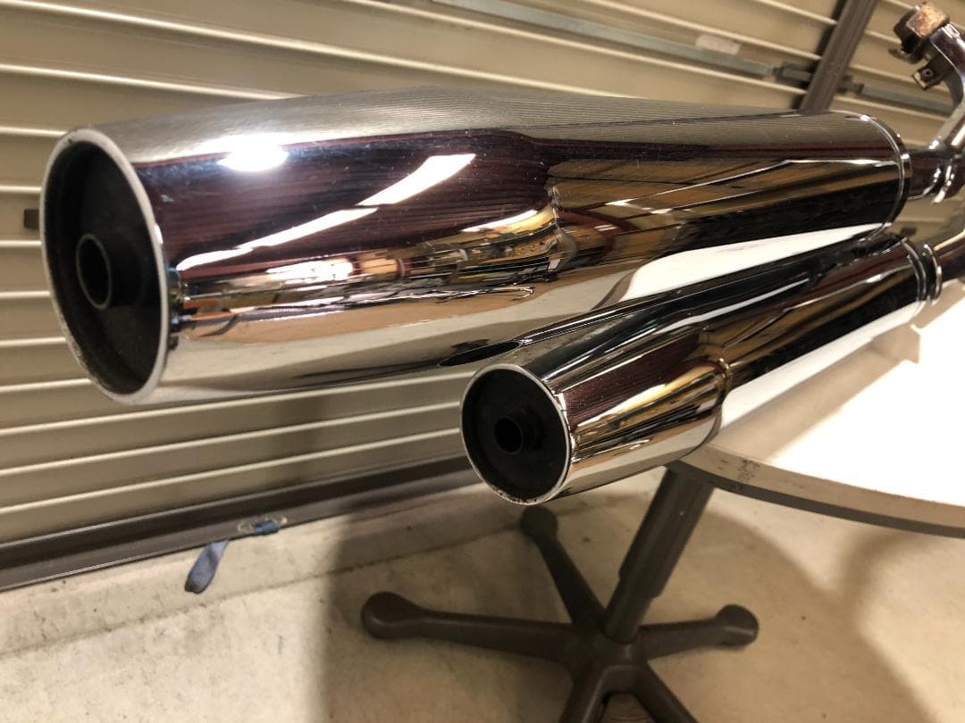 B17　ドラッグスター1100　純正マフラー