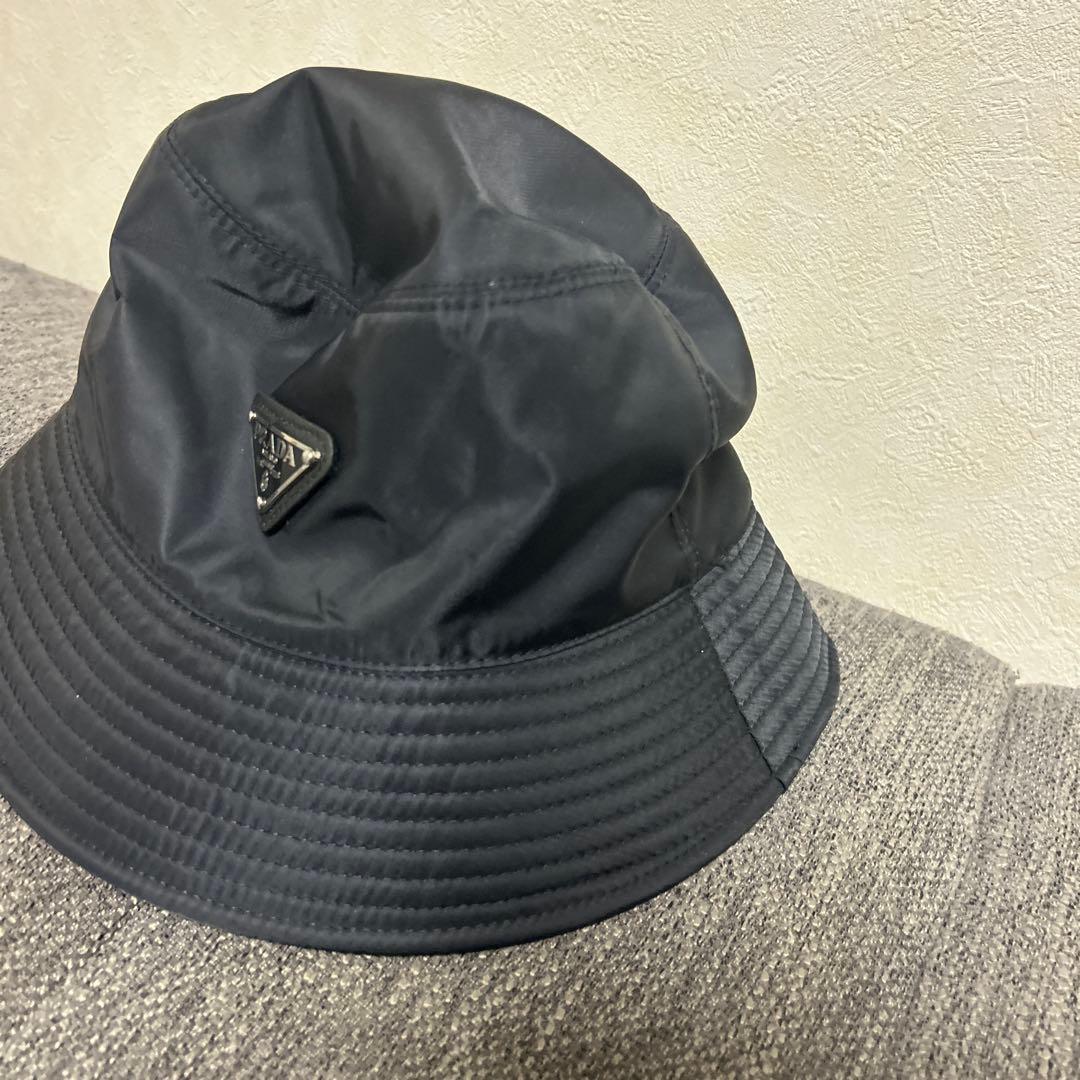 R*a様 PRADA ブラック バケットハット