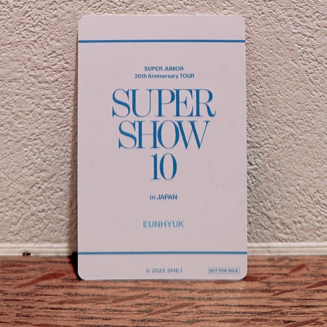 【美品】SJ SS10 日本公式 mu-moショップ購入特典トレカ(ウニョク)