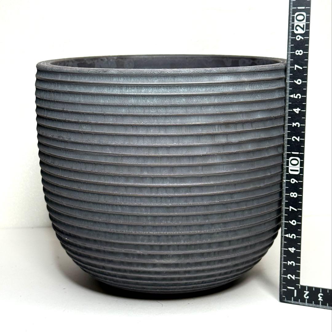 口径17.5cm植木鉢多肉塊根観葉植物ハンドメイド陶器陶芸