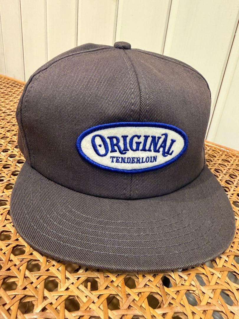 TENDERLOIN テンダーロイン　キャップ グレー　木村拓哉　キムタク