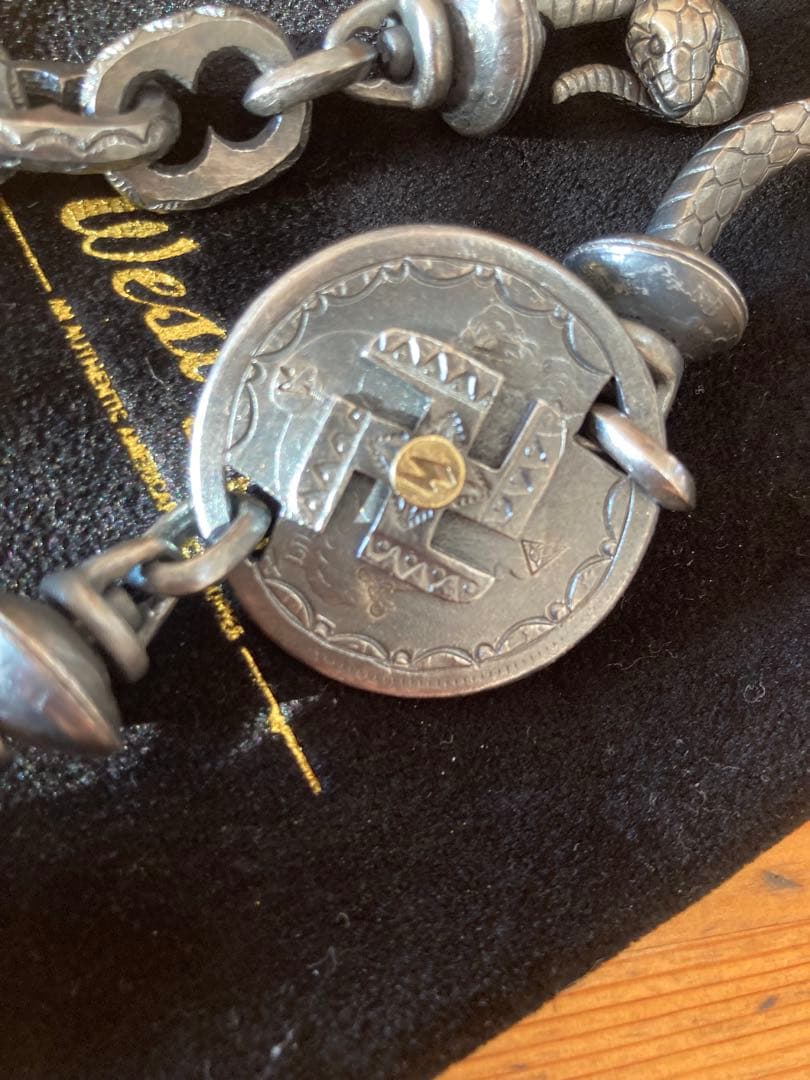 小物 WESTRIDE SLINGSHOT SWASTIKA WALLET CHAIN