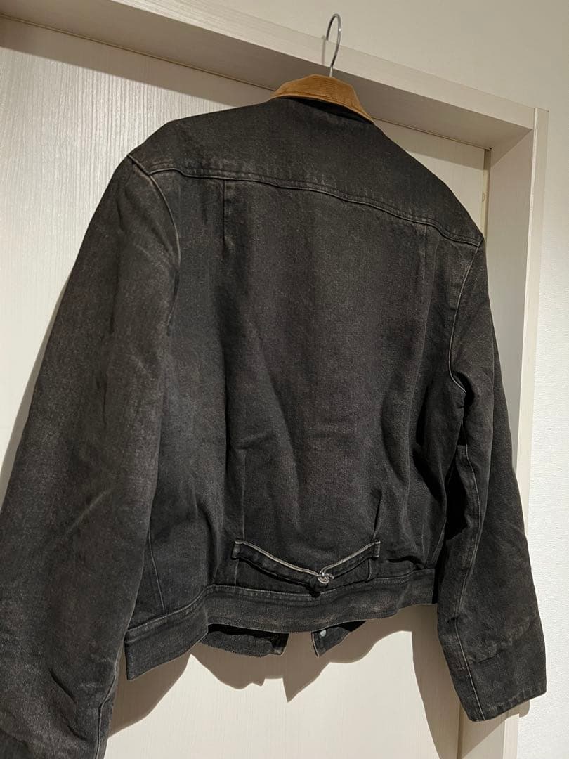 Ralph Lauren ブラックデニム ファイヤーマンジャケット　Mサイズ