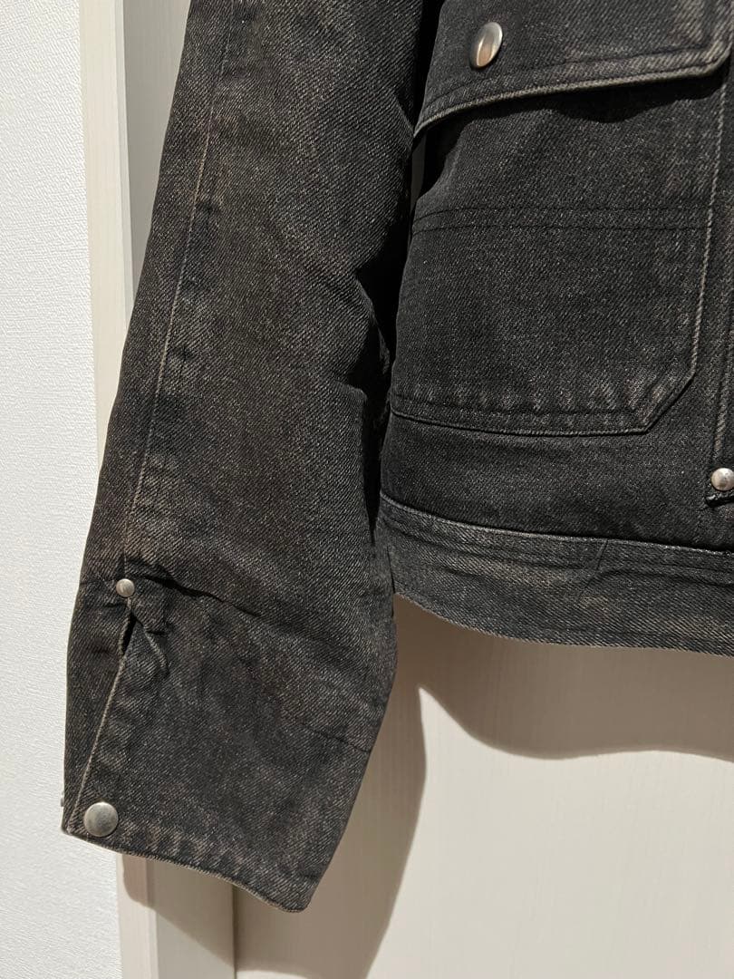 Ralph Lauren ブラックデニム ファイヤーマンジャケット　Mサイズ