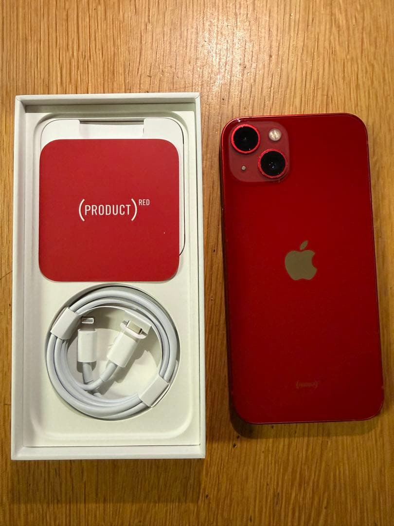 Apple iPhone 13 (PRODUCT)RED 本体