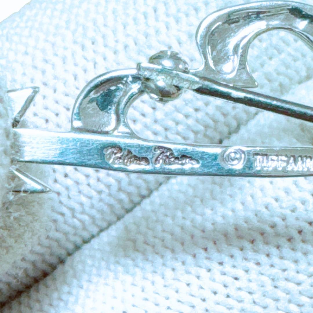 【超美品】ティファニー ラビングハート＆キスアロー ブローチ SV925