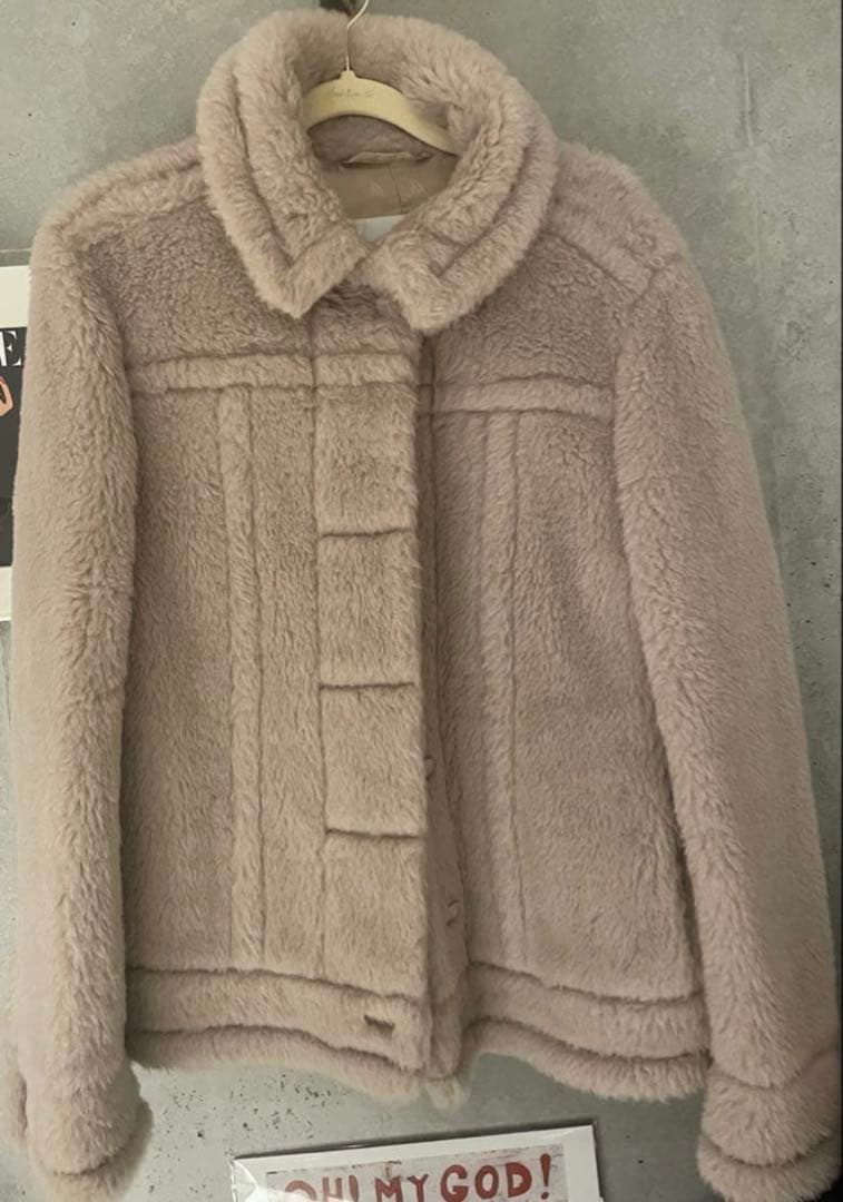 k*s様 マックスマーラ テディベアショートジ ヤケット 38