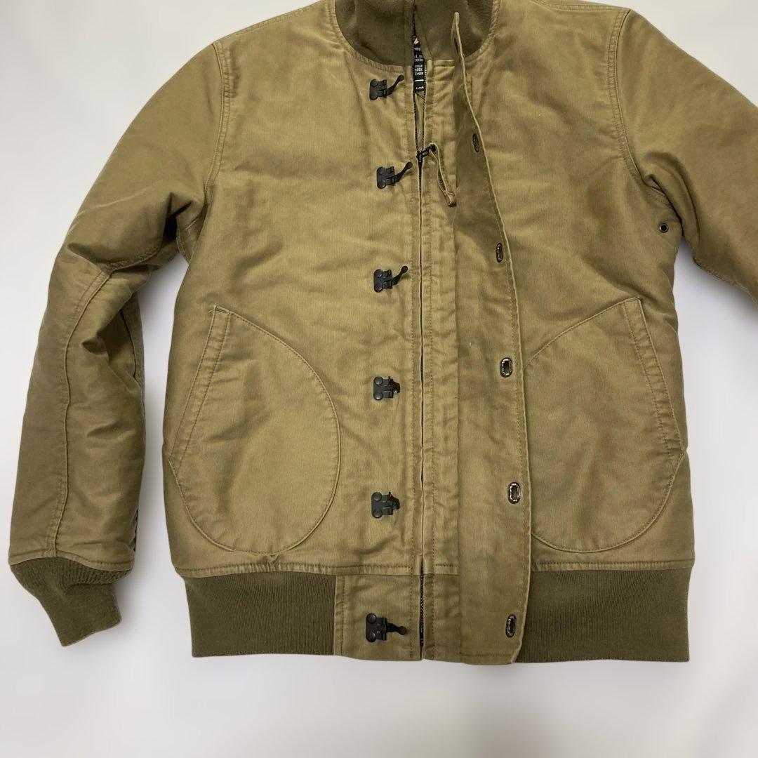 【激レア】ALPHA アルファ DECK HOOKデッキフックジャケット XL