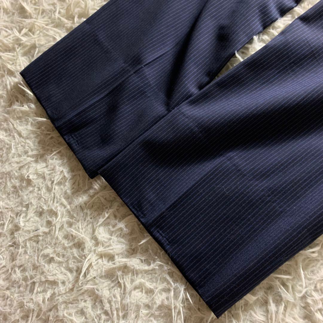 美品■ポールスミス スーツ セットアップ ゼニア ネイビー　S