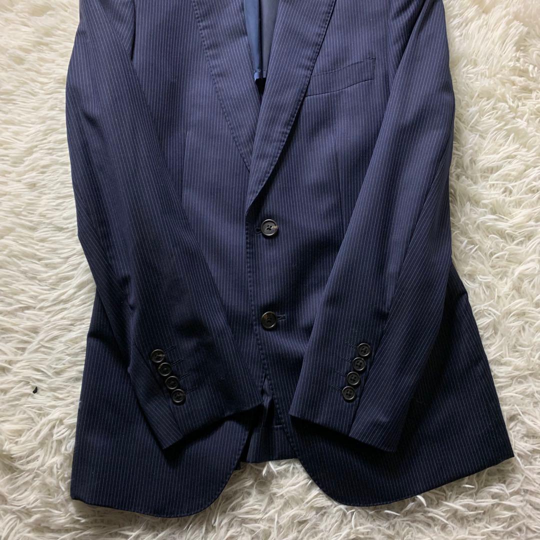 美品■ポールスミス スーツ セットアップ ゼニア ネイビー　S