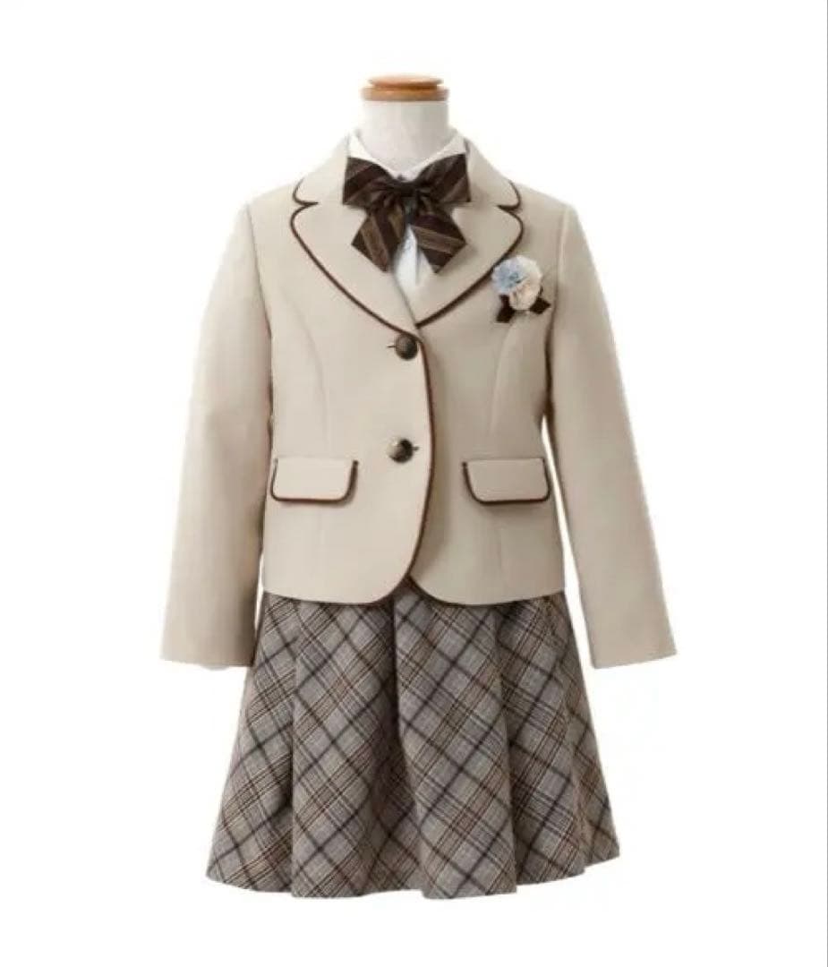 CHOPIN 120センチ　ベーシックジャケットスーツ