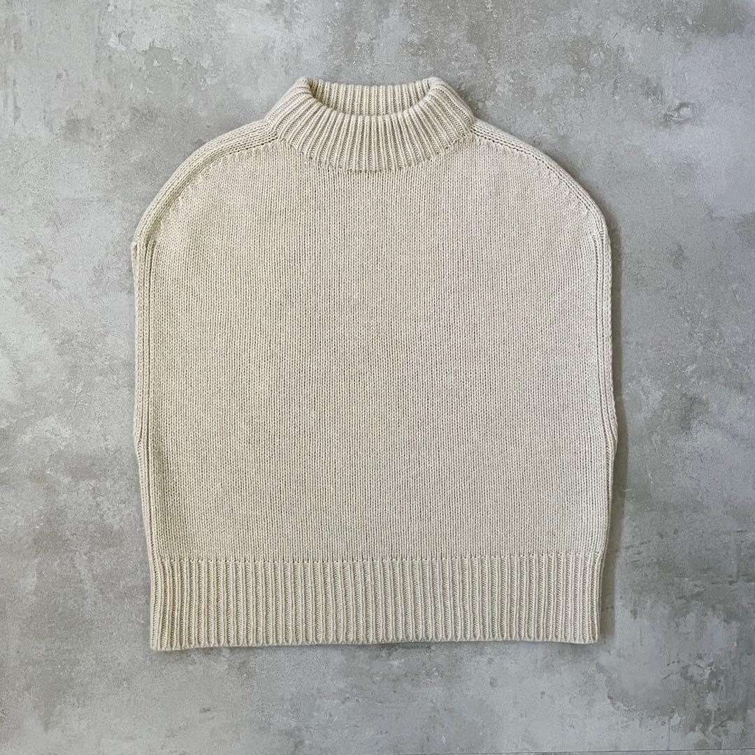 GALERIE VIE ギャルリーヴィー ファインウール ビルドネックベスト