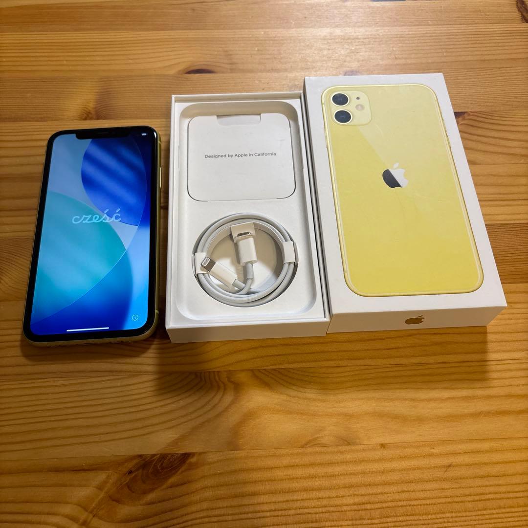 Apple iPhone 11 64GB イエロー 本体