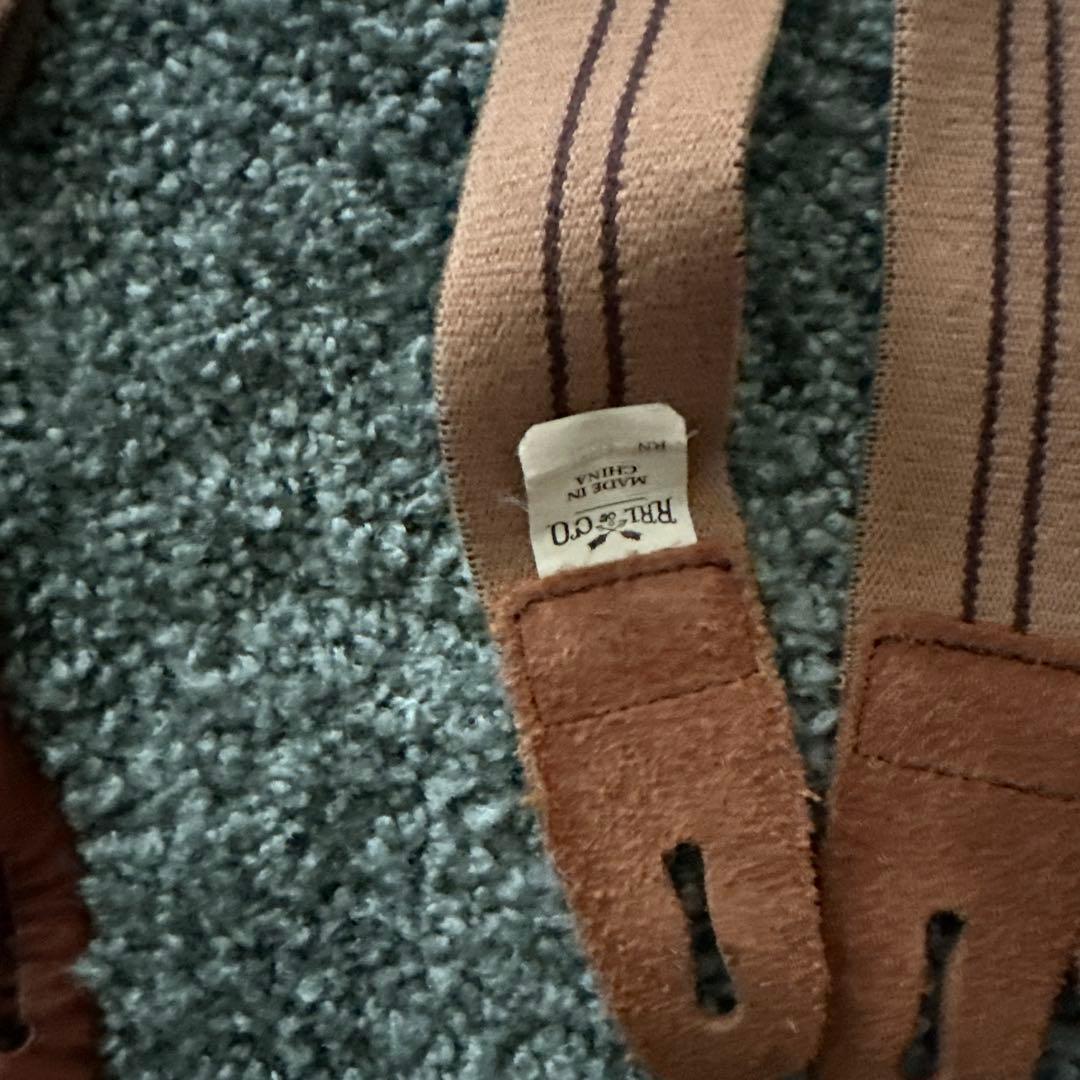 Double RL ストライプ サスペンダー