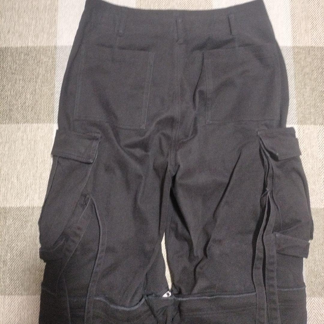 【GRANCY】ジップデザイン カーゴパンツS
