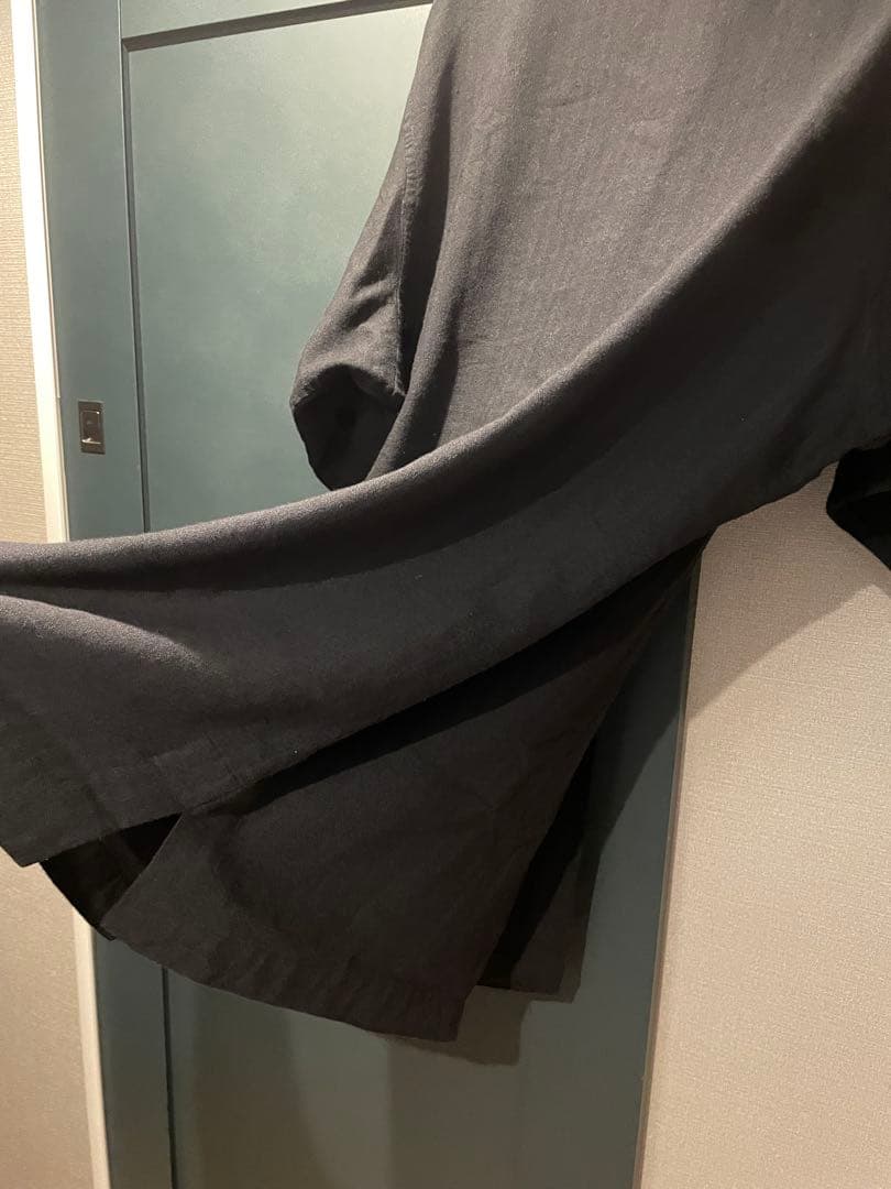 黒 M 激レアロング丈 90s Shirin Guild Band collar