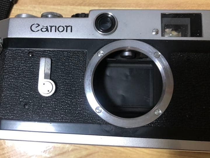 canon p (希少)レンズ付き昭和の名品　動作確認 O K 写真通り