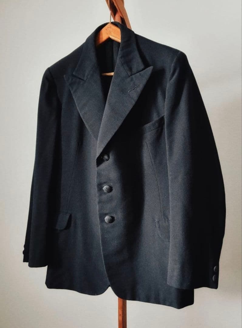 20s 30s サックコート ビンテージ テーラード ジャケット ユーロ