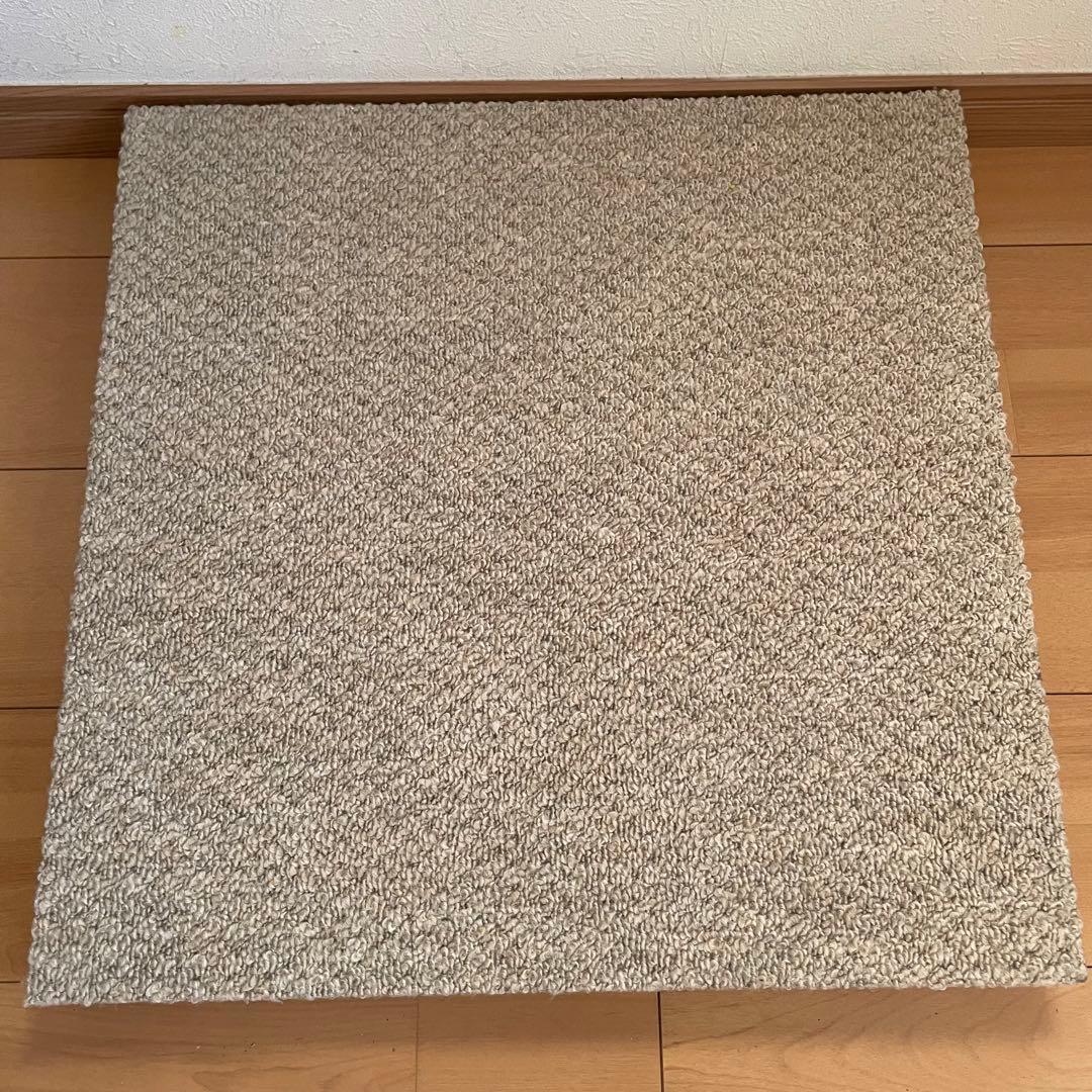 静床ライト 防音タイルカーペット30枚 防音ラグ 10枚②