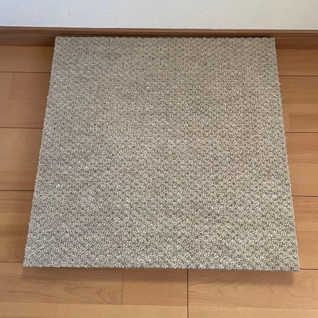 静床ライト 防音タイルカーペット30枚 防音ラグ 10枚②