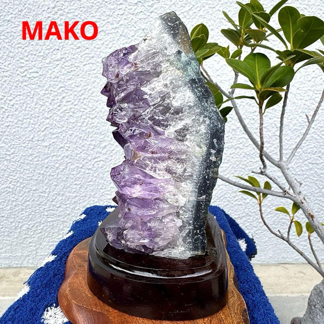 M1852☆アメジストクラスター1.3Kg☆天然石　原石☆N51201