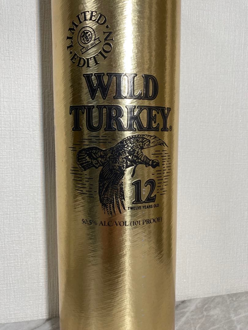 ワイルドターキー　12年　リミテッドエディション　ゴールドラベル　飛翔ラベル