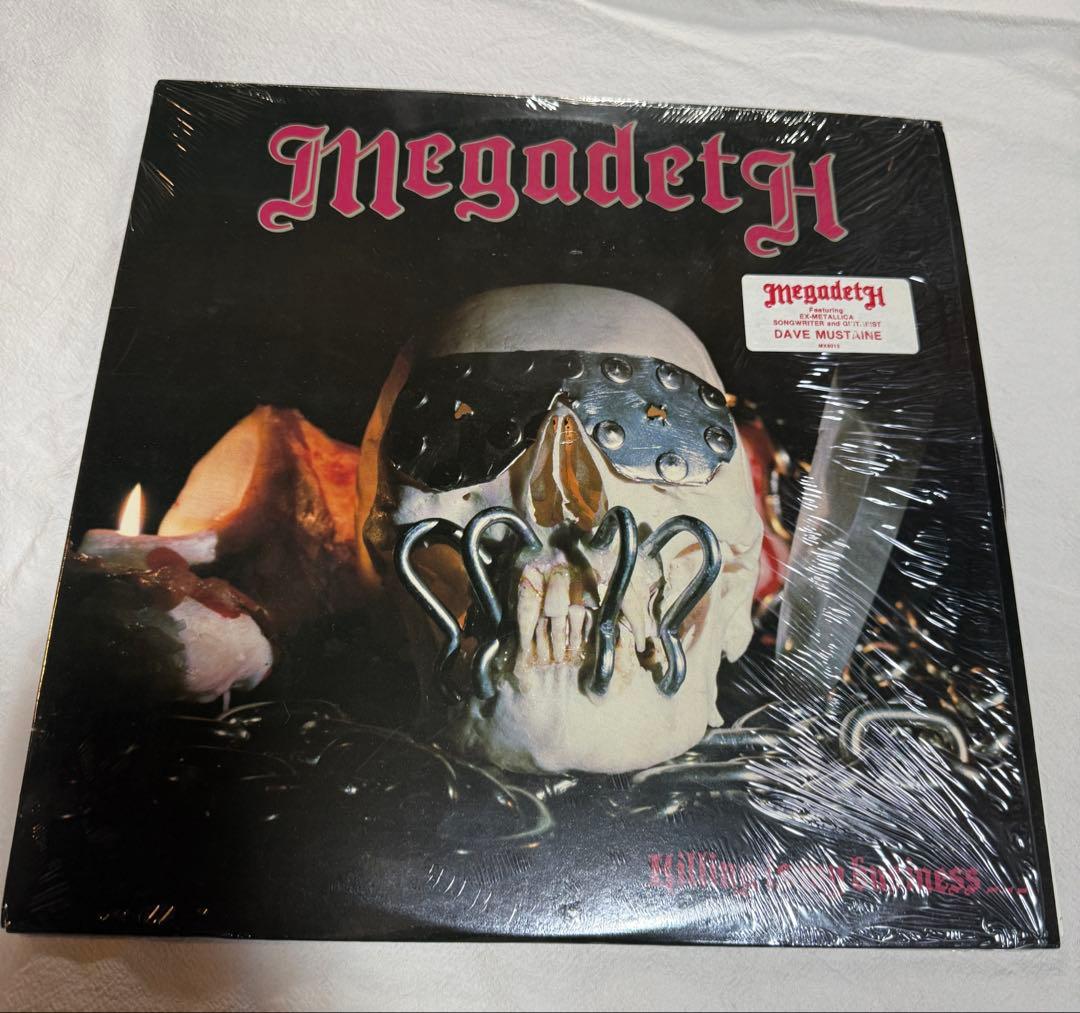 MEGADETH Killing Is My Business LP US盤
