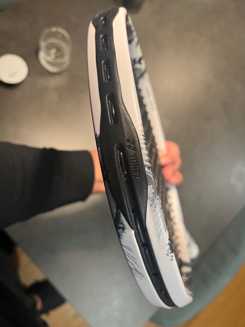 YONEX ジオブレイク80g軟式テニスラケット ホワイト/ブラック