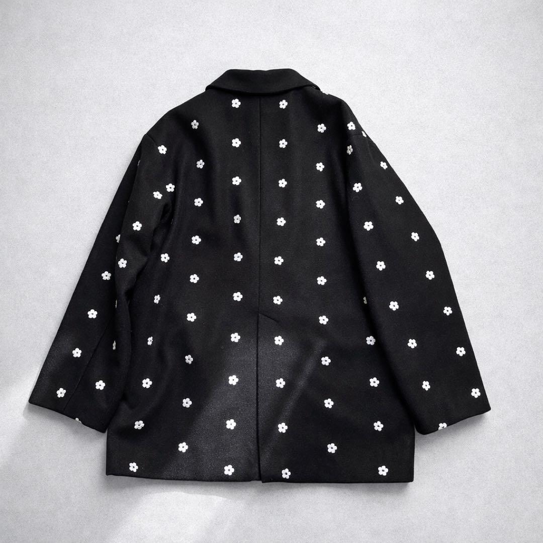 ELLIE 美品 2025 フラワージャケット ブラック