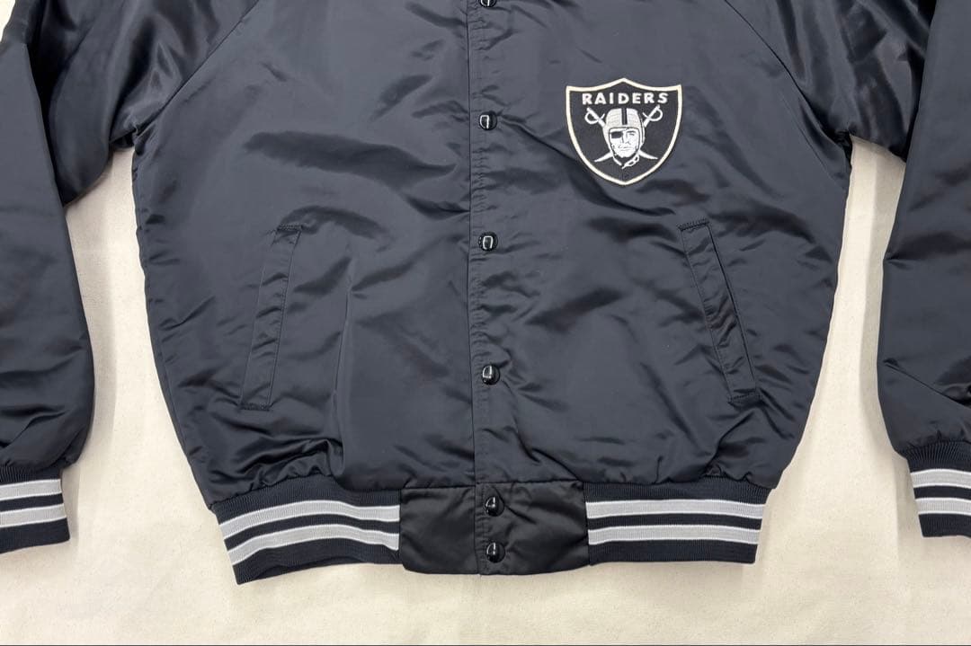 80's USA製 Chalk Line RAIDERS スタジャン