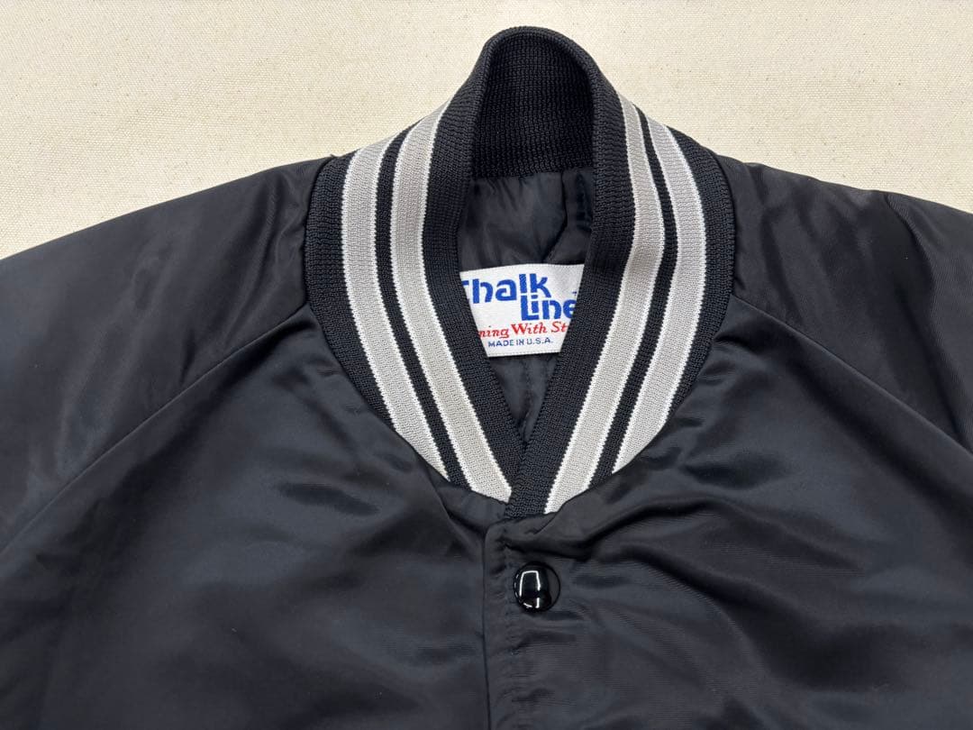 80's USA製 Chalk Line RAIDERS スタジャン