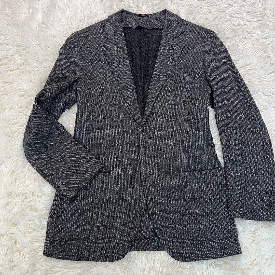 ゼニア生地✨カシミヤ混✨トゥモローランド ピルグリム テーラードジャケット L