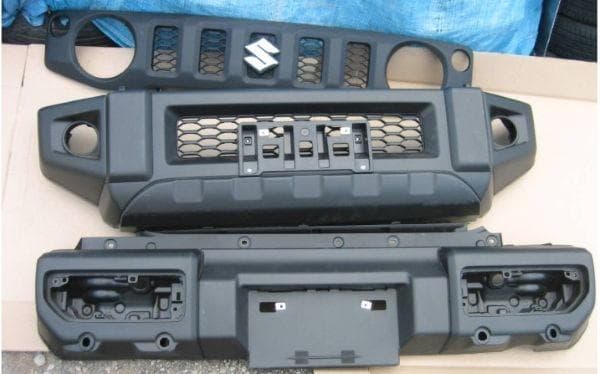 ジムニー JB64 純正 バンパー 前後 グリル 4型 ソナーセンサー 現行型