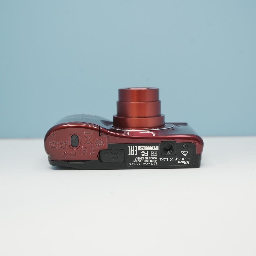 Nikon COOLPIX L32 デジカメ スマホ転送OK a5126