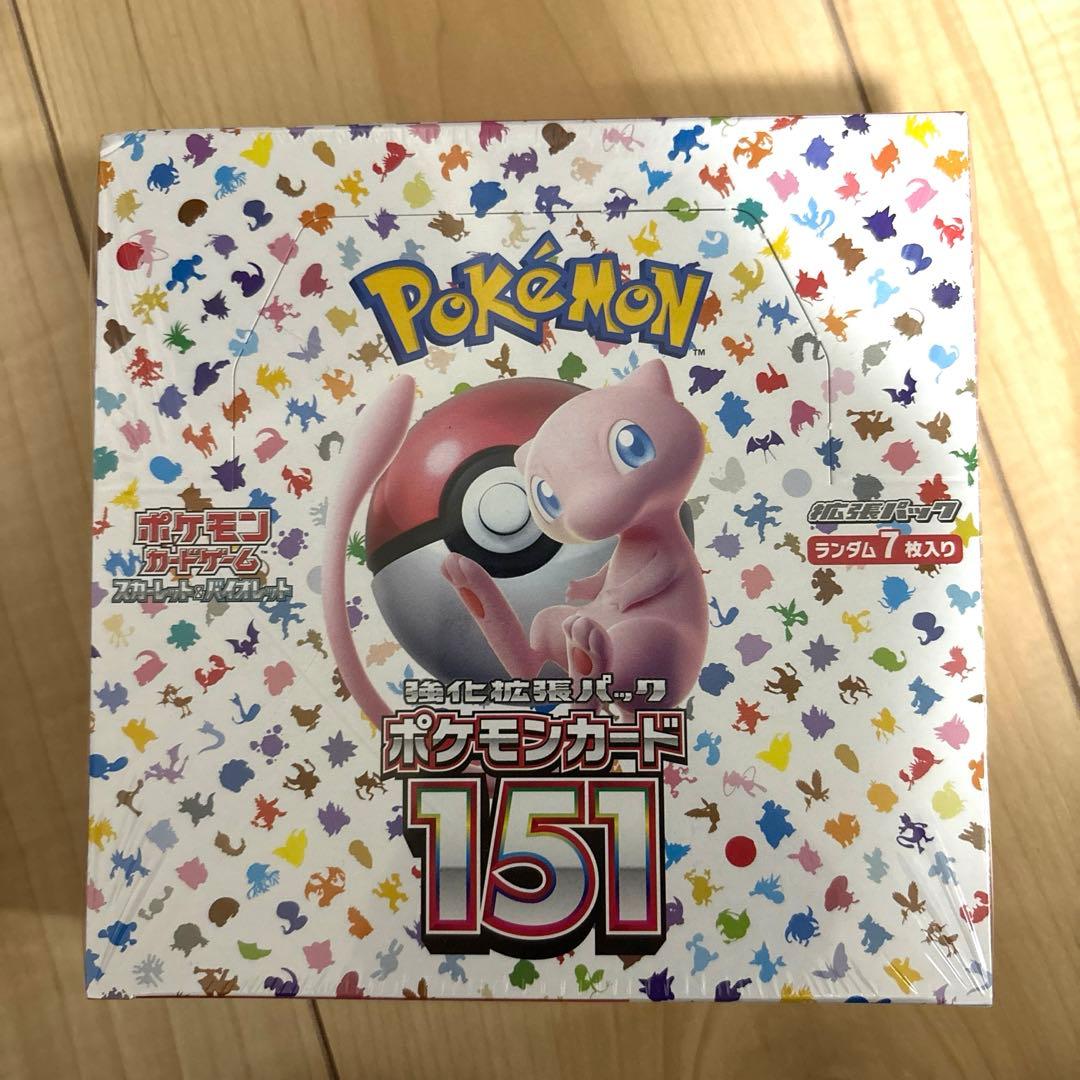 mlml【新品未開封】ポケモンカード 151 BOX シュリンク付き