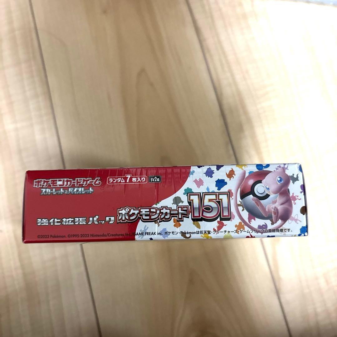mlml【新品未開封】ポケモンカード 151 BOX シュリンク付き