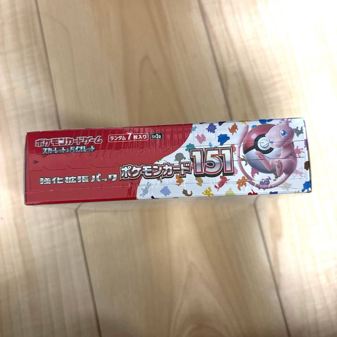 mlml【新品未開封】ポケモンカード 151 BOX シュリンク付き