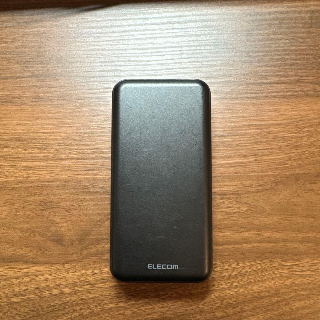 ELECOM 20000mAh C+A 20W モバイルバッテリー