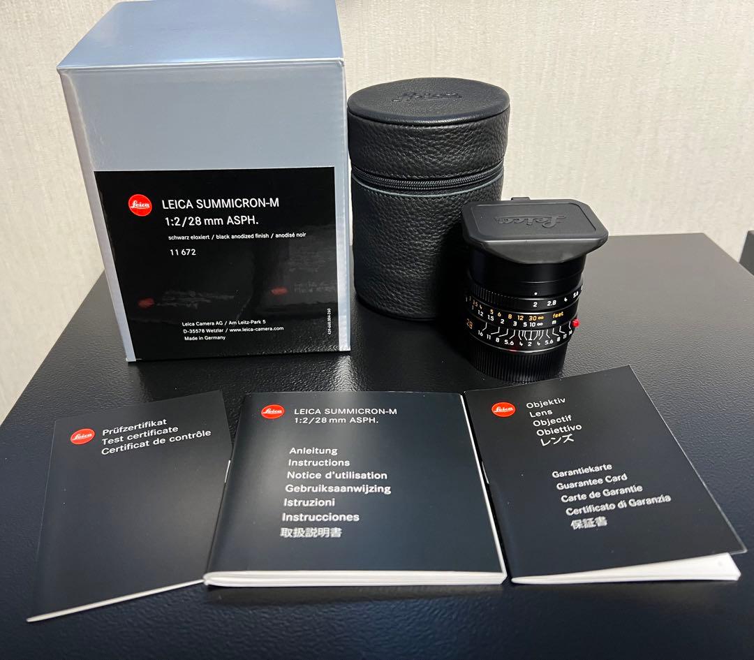 新同品 Leica ライカ ズミクロン M28mm F2.0 ASPH.