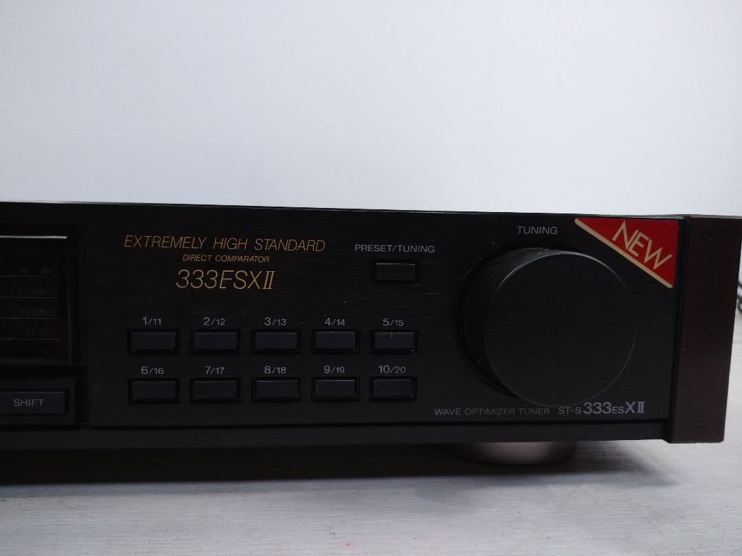 ジャンク SONY ソニー FM AM チューナー ST-S333ESXⅡ