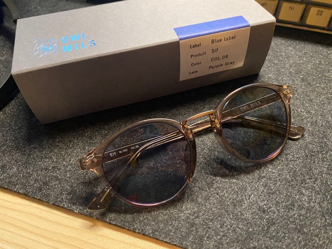 【試着のみ】OWL MILS アウルミルズ sif ダイニーマグラスコード付き