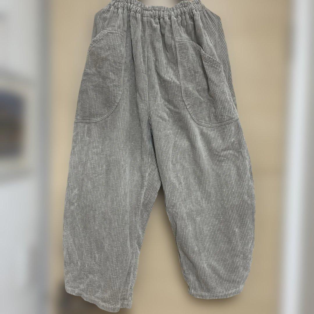 ウズイロ　UZUiRO コーディロイバルーンパンツ