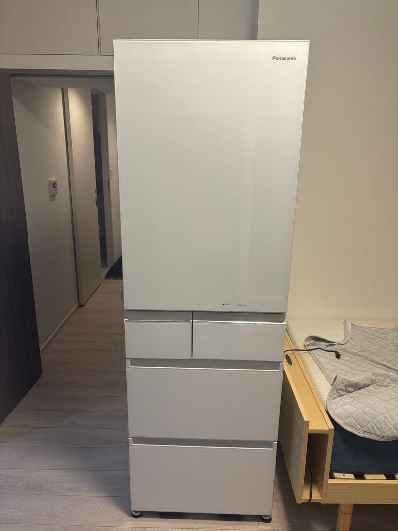 panasonic 冷蔵庫450L　NR-E454PX-W